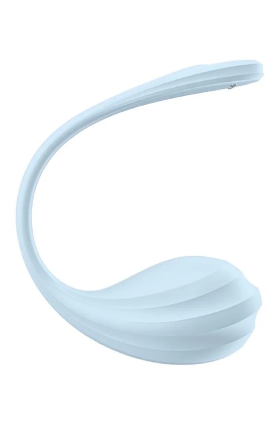 Satisfyer Smooth Petal Connect App Light light blue