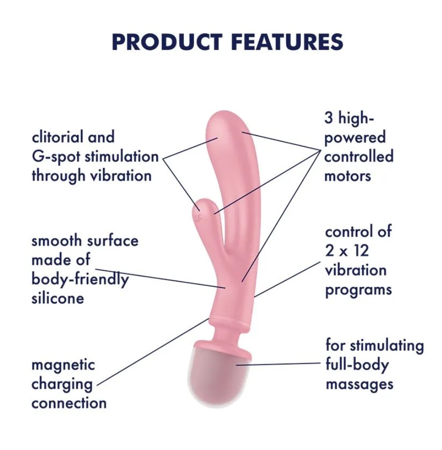 Satisfyer Satisfyer Triple Lover pink