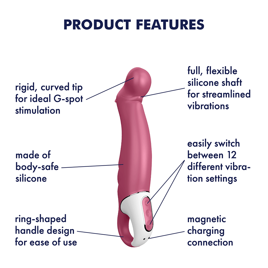 Satisfyer Vibes Petting Hippo Pink
