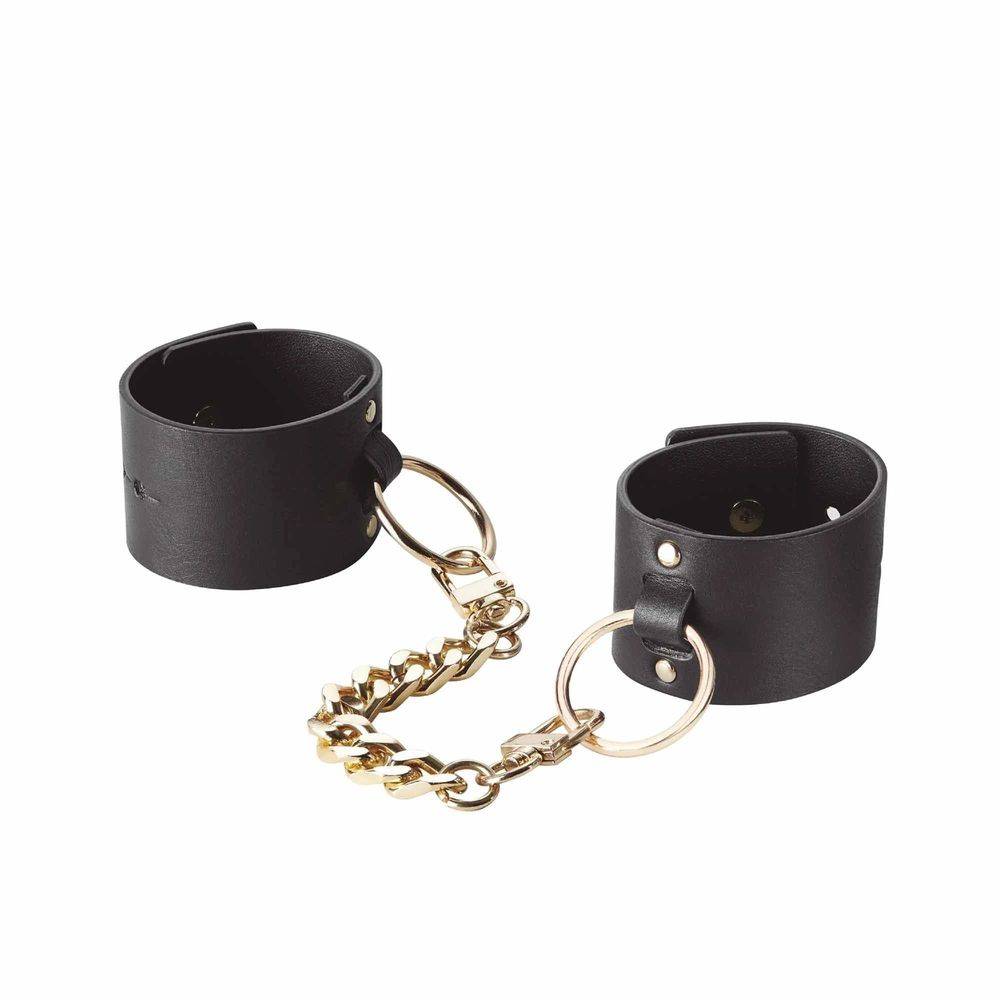 Bijoux Indiscrets Wide Cuffs Black