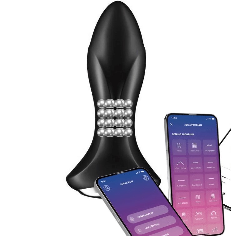 Satisfyer Rotator Plug 1 Connect App black