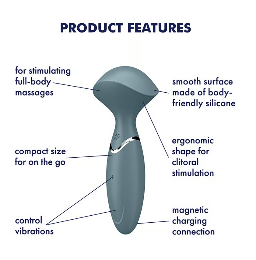 Satisfyer Mini Wand er blue