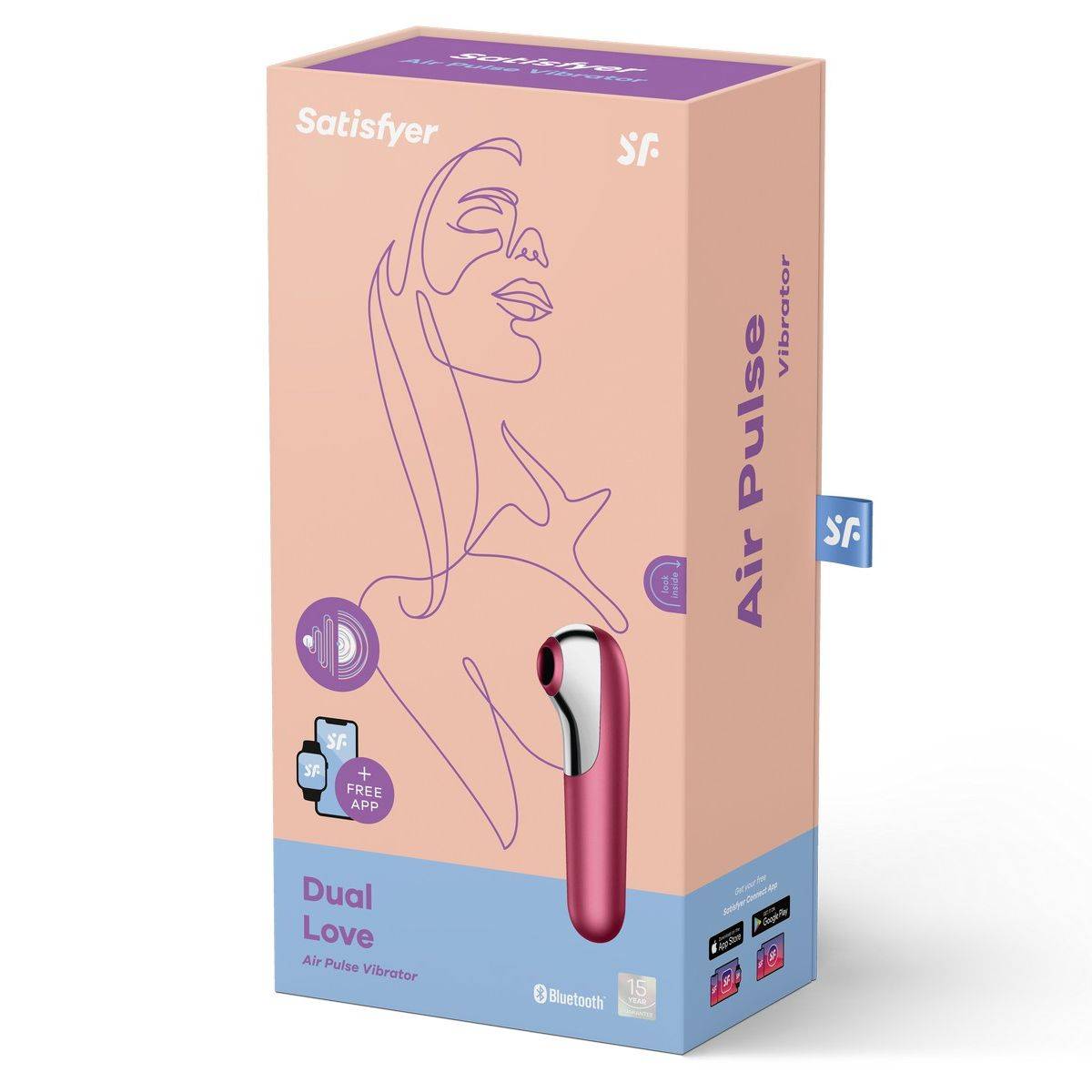 Satisfyer Dual Love Red